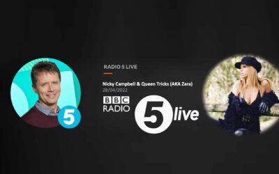 Queen Tricks (AKA Zara) Live On BBC Radio 5